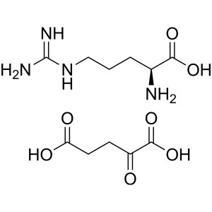 L-Arginine Alpha-Ketoglutarate (1:1) CAS 16856-18-1 Assay 98.0~102.0% (HPLC) Factory Health Product